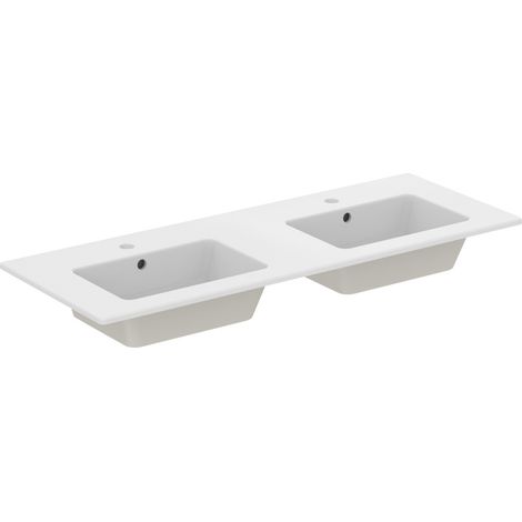 Ideal Standard Eurovit+ - Mueble lavabo doble, 55x120x44 cm, 4 cajones, nogal R0577Y9 (1/5)