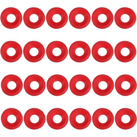 24 joints d'étanchéité pour bouteilles de bière et de soda, rondelles de rechange pour bouchons oscillants-2.50X2.50X0.70CM-A (1/3)