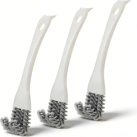 3er-Set 2-in-1 Grillbürsten und Schaber – Multifunktionales Reinigungsset für Grill, Herd und Kochfeld (1/5)