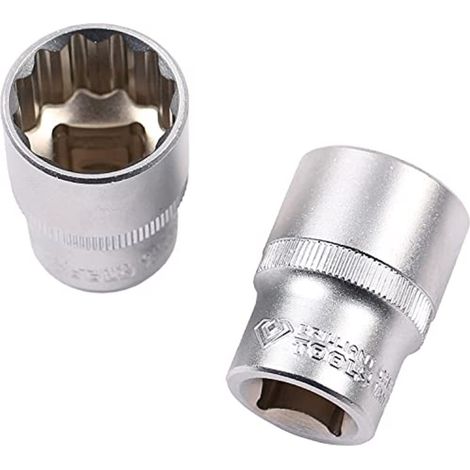 BRILLIANT TOOLS BT022430 Bussola esagonale 1/2", 30 mm [Powered by KS TOOLS] (1/5)