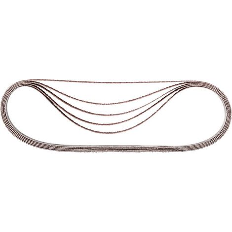 Makita P-43343 KIT carta abrasiva a nastro Dimensione dei grani 80 (L x L) 533 mm x 13 mm 5 pz. (1/2)