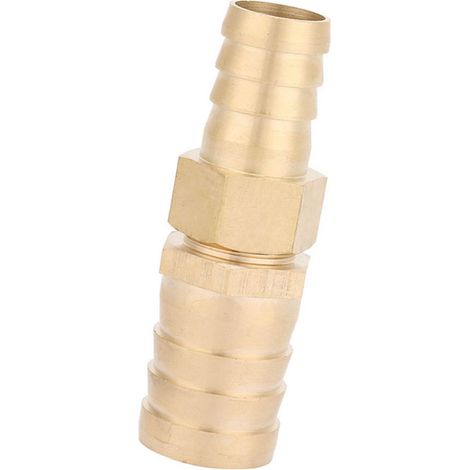 Raccord réducteur laiton à embout barbé pour tuyau tube adaptateur connecteur 19-25mm (1/5)