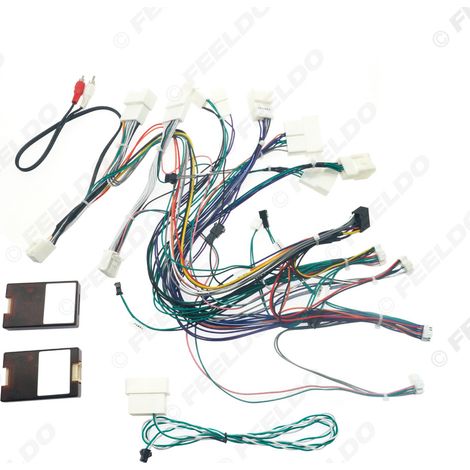 Boîtier de protocole de câble d'alimentation de navigation compatible avec Lexus RX300/330/350/RX450/Toyota Harrier