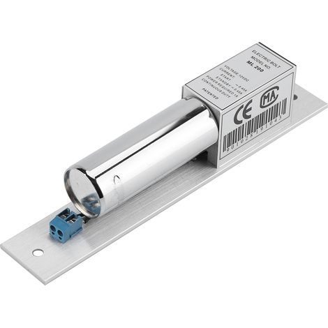 Système de verrouillage de porte électrique 12 V CC à induction magnétique pour portes en verre et métal (1/5)