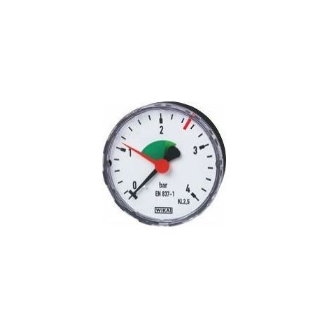 Buderus Manometer 2,5 bar 63mm AE D3/8"U, 81192030