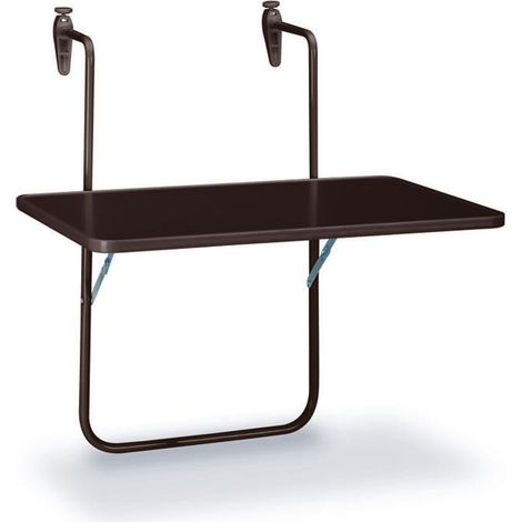 Best Freizeitmöbel Butler - Balkontisch Anthrazit Terrassentisch 100x50 cm