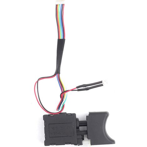 Interrupteur de perceuse, Interrupteur de perceuse électrique 16A Durable et à vitesse réglable, pour le remplacement FA2-16/1WEK (1/5)