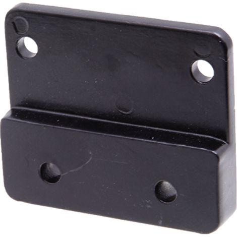 Plaque de montage pour support de miroir 77x65x13mm (1/2)