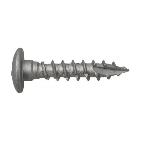 Verzinkte Pfostenfußschraube - 10x50 - 25 Stück