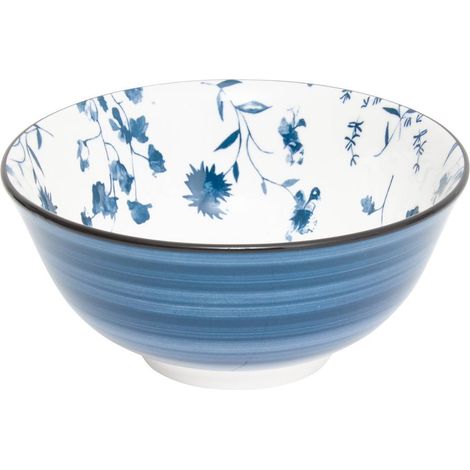 Schale Umami D15cm Blume blau - Atmosphera créateur d'intérieur