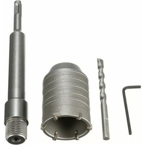 Foret à percussion pour marteau électrique (queue carrée/queue ronde) pour percer des trous dans les murs en briques et en béton. (1/5)