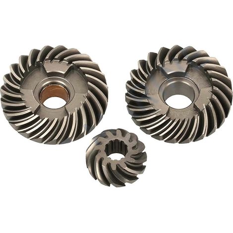 Kit de 3 engrenages pour moteur hors-bord : pignon 57311-93901, pignon de marche arrière 57521-93902 et pignon de marche avant 57510-93902. (1/5)