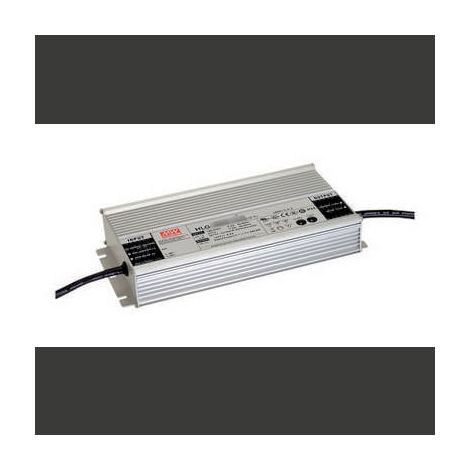 MEAN WELL HLG-480H-48AB DRIVER DE LED À TENSION CONSTANTE 480 W 5 - 10 A 40.8 - 50.4 V/DC DIMMABLE, FONCTION DIMMEUR 3 EN 1, RÉG