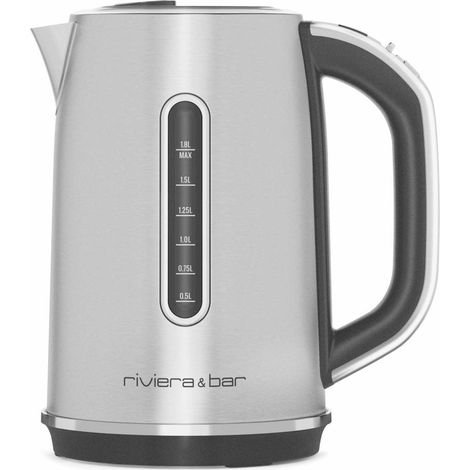Bouilloire électrique 1.8l 2200w noir et inox - Riviera & Bar - BBT660 (1/8)