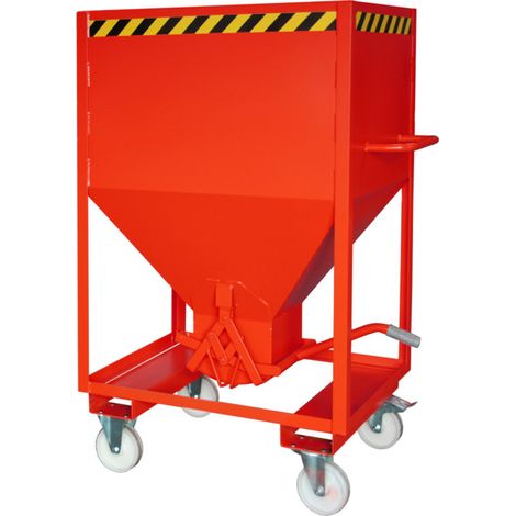 Bauer Südlohn Silosilo SRE 600, peint, rouge feu