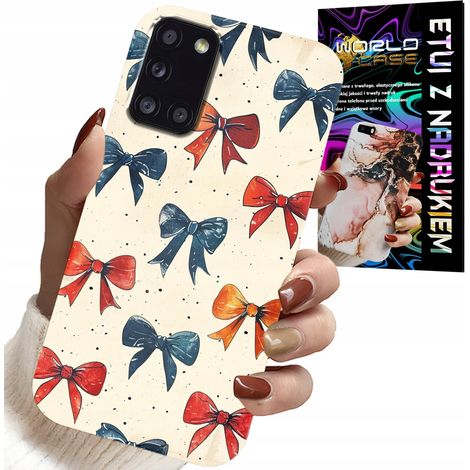 Custodia per Samsung Galaxy A31 - nastri colorati, motivi alla moda (1/5)