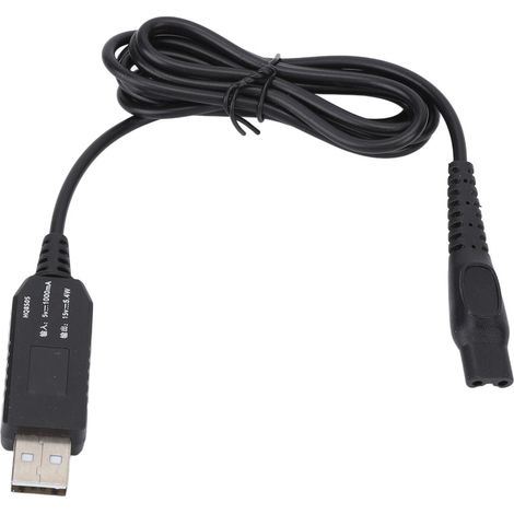 Chargeur USB 15V pour rasoir électrique HQ8505, cordon d'alimentation professionnel pour tondeuse à barbe (1/5)