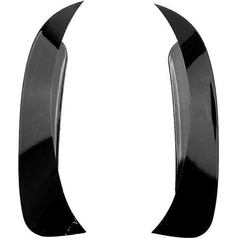Juego de embellecedores divisores de ventilación del parachoques trasero en negro brillante para Mercedes-Benz GLA 200 250 X156 GLA45 AMG 2013-2018 (1/5)