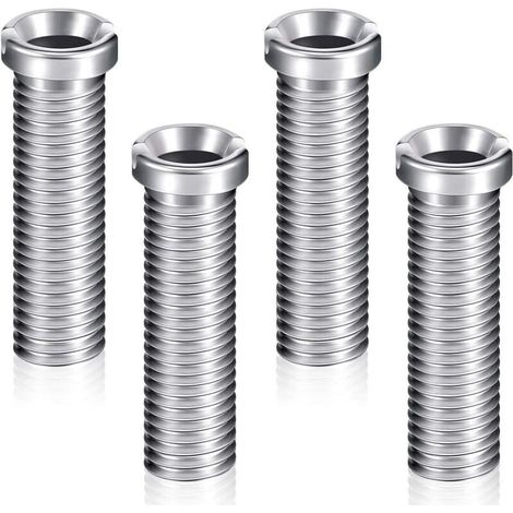 Online Store Lot de 4 vis pour panier, vis pour bouchon d'évier en acier inoxydable 45 mm, accessoires de fixation, vis pour boulon d'évier, vis pour bouchon de crépine d'évier (1/4)