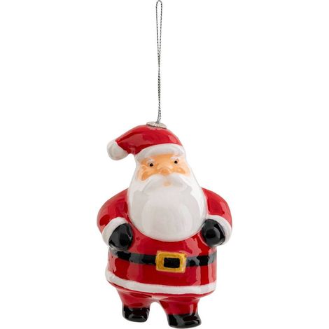Babbo natale di carta h.12cm rosso - Feeric lights & christmas