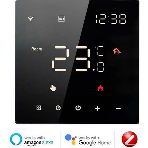 Thermostat Connecté, Thermostat pour Chauffage au Sol Électrique Compatible avec Google Home & Alexa (1/5)