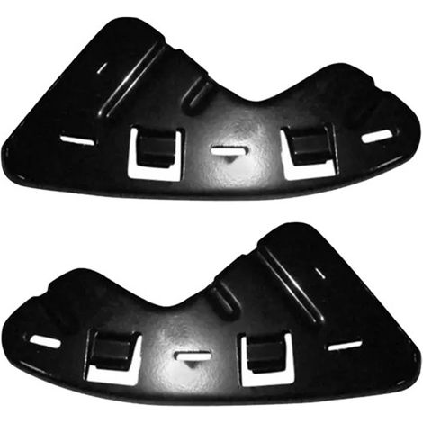 1 Set. Farbe: Schwarz. Material: Stoßstangenhalterung aus Metall, Scheinwerferhalterung, Stoßstangenhalterung. (1/3)