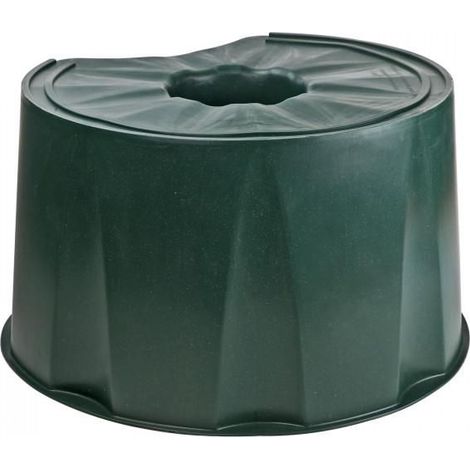 Dema – Support universel pour récupérateur d'eau de pluie – Raccord pour cuves jusqu'à 310L – Polyéthylène – Dimensions 610x510x390mm