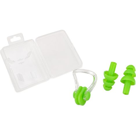 AQUA SPORT SET DI TAPPI A CLIP + SCATOLA VERDE AS1291