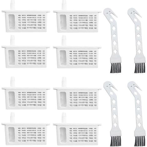 Accessoires pour balayeuse Ecovacs T50 PRO : kit de rechange d'ions d'argent, brosse (1/5)