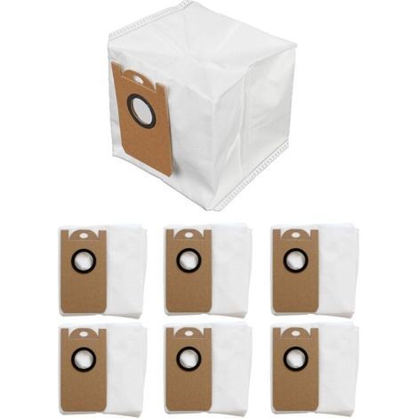 Paquete de 6 bolsas antipolvo impermeables de gran capacidad compatibles con Proscenic M7 Pro M7 Max M8 PRO para Neabot NoMo N1+ N1 Plus N2 (1/4)