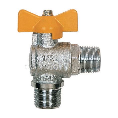 PL RUBINETTO A SFERA PER GAS M1/2 X M1/2- ITAP- 6,0 pz