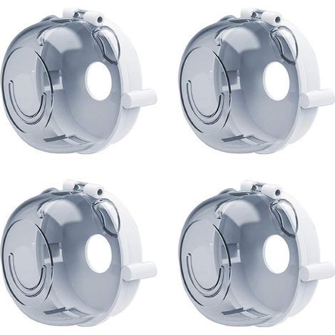AGE Bouton cuisinière couvercle de cuisine universel sécurité bébé four four à gaz bouton de protection serrure enfants sécurité multifonctions outils de cuisine (4 PCS) (1/5)