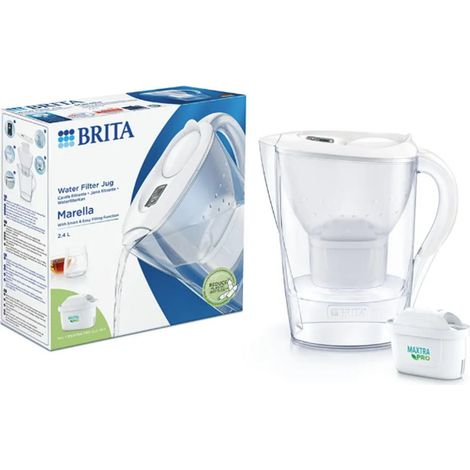 Ersatzteil - SOS Accessoire Carafe filtrante blanche MARELLA ME4W MXpro pour Divers petit ménager BRITA 1051118 -  -