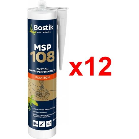 BOSTIK MSP 108 Conditionnement: Pack de 12 Cartouches