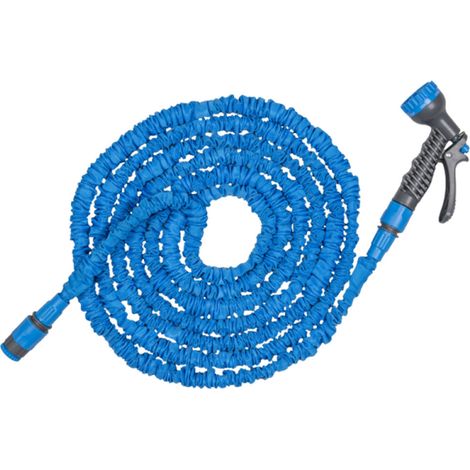 Wunderschlauch blau, dehnbar, flexibel 7,5 bis 22 m (1/5)