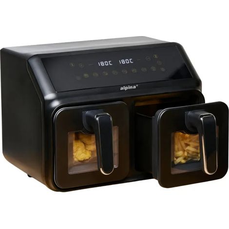 Aparato de cocina Alpina double airfryer xxl 2200 W 8 L (1/3)