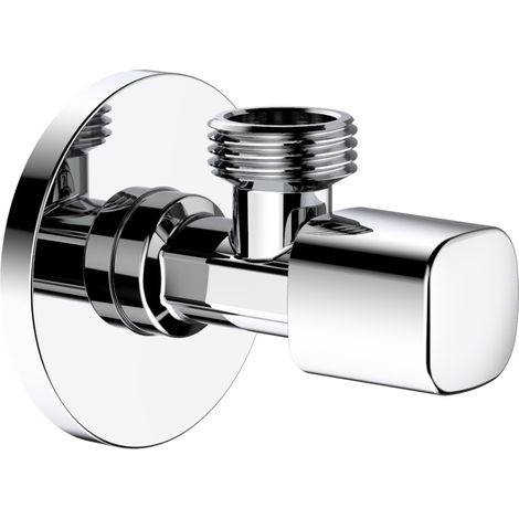 Eckregulierventil Eckventil Absperrventil Armatur 1/2" x 3/8" mit Rosette Aloni Eckregulierventil Eckventil 1/2" x 3/8" (1/2)