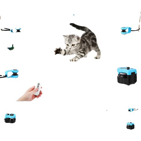 Katzenspielzeug, einstellbare Geschwindigkeit 1500–3000 U/min, zwei Spielmodi, intelligente Sicherheitsfunktionen, Kunststoffmaterial, katzenfreundlich (1/5)