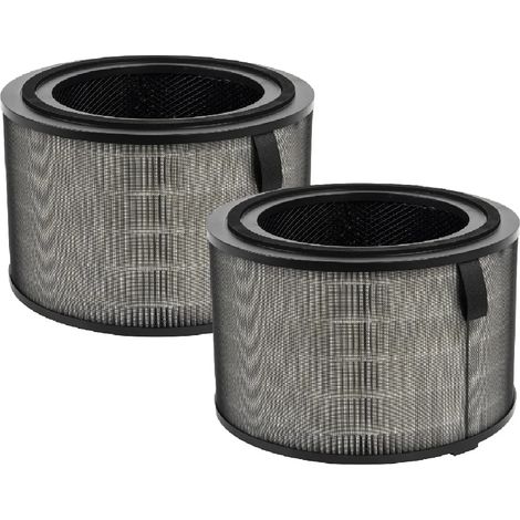 (2 pièces) Filtres à charbon actif HEPA de rechange FY3200/30 compatibles avec les purificateurs d'air Philips série 3200 AC3210/AC3220/AC3221/FY3200 (1/4)