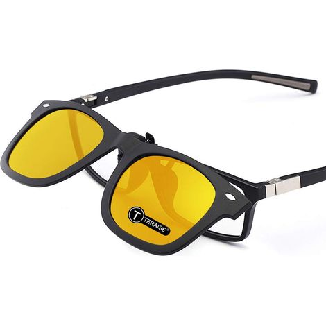 Lunettes de vision nocturne à pince polarisées avec fonction de relevage, adaptées à la conduite sportive Pêche en extérieur (1/5)