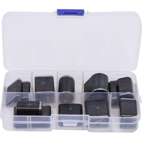 Kit complet de 24 perforations universelles pour étuis de téléphone en cuir, kit d'outils pour perforer et percer des étuis en cuir soi-même.