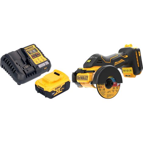 DeWalt DCS 438 P1 Sega multiuso a batteria 18 V 76 mm Brushless + 1x batteria 5,0 Ah + caricabatteria