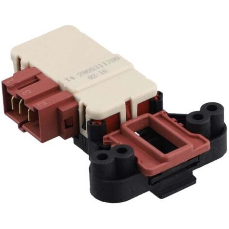 Serratura per lavatrice, interruttore di blocco, componenti di ricambio T42805311700 (1/4)