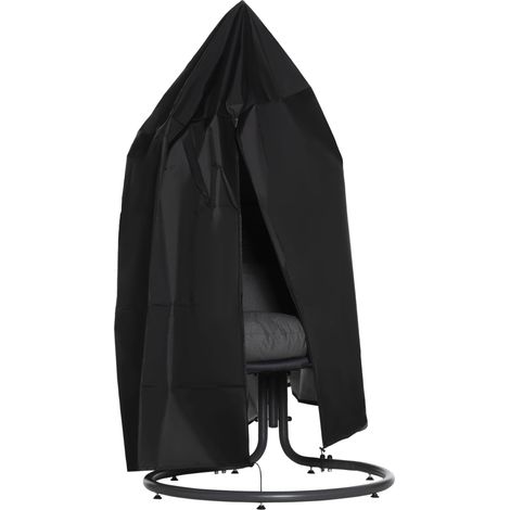Housse de protection pour chaise suspendue, Oxford 210D imperméable pour panier suspendu Ø115 x 190H cm