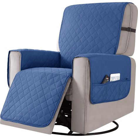 Housse De Fauteuil Inclinable - Imperméable Et Anti-Salissures - Pour Fauteuil Massage Et Bascule - Taille Unique - 1 Pièce (1/5)