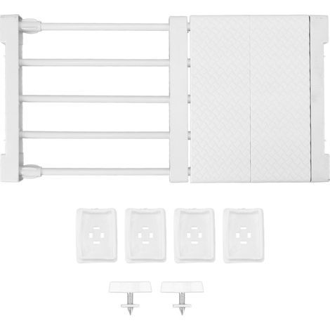 Étagère de rangement réglable à tension pour placard, largeur 24 cm, pour armoire/penderie, 30 à 40 cm / 11,81 à 15,75 pouces (1/5)