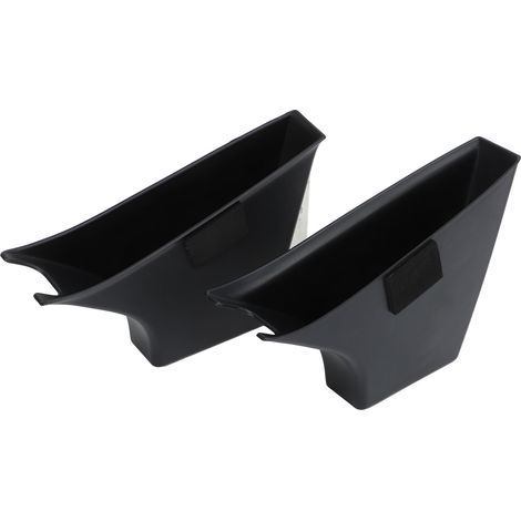 Boîte de rangement portière auto 2 pièces ABS résistante anti-déformation pour Tesla Model 3 Y portes arrière (1/5)