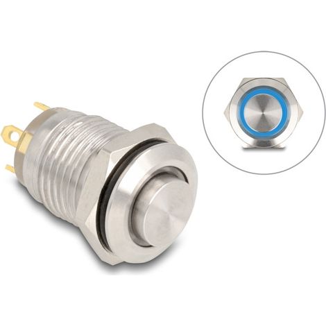 Schalter Delock 20984 3 A 12 mm wasserdicht IP65