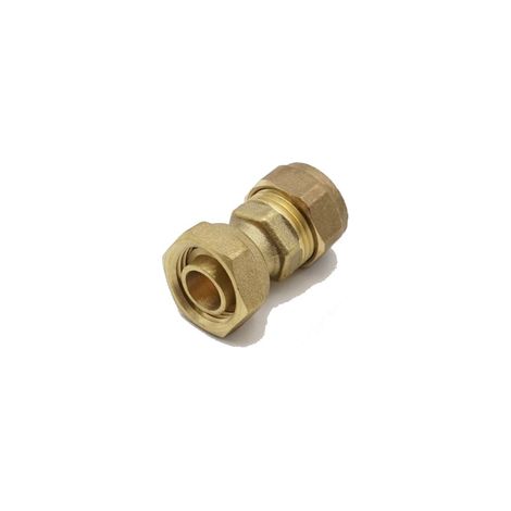 PrimaPlus 15mm x 1/2" Brass Compression Tap Connector - Pack of 10 (1/3)