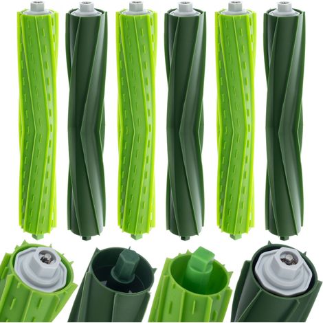 Brosse Principale de Rechange Compatible Avec Robot iRobot Roomba E4–J7 Lot 6 Rouleaux Caoutchouc (1/5)